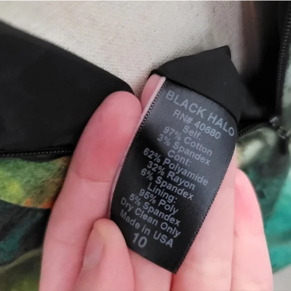 Black Halo Sadie Dress - Picture 6 of 6